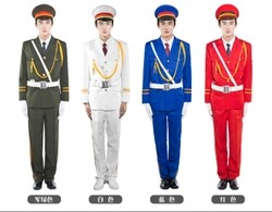 Middle school students' flag-raising guard of honor clothing national flag class pipe band clothing drum horn hand theatrical performance dress chorus