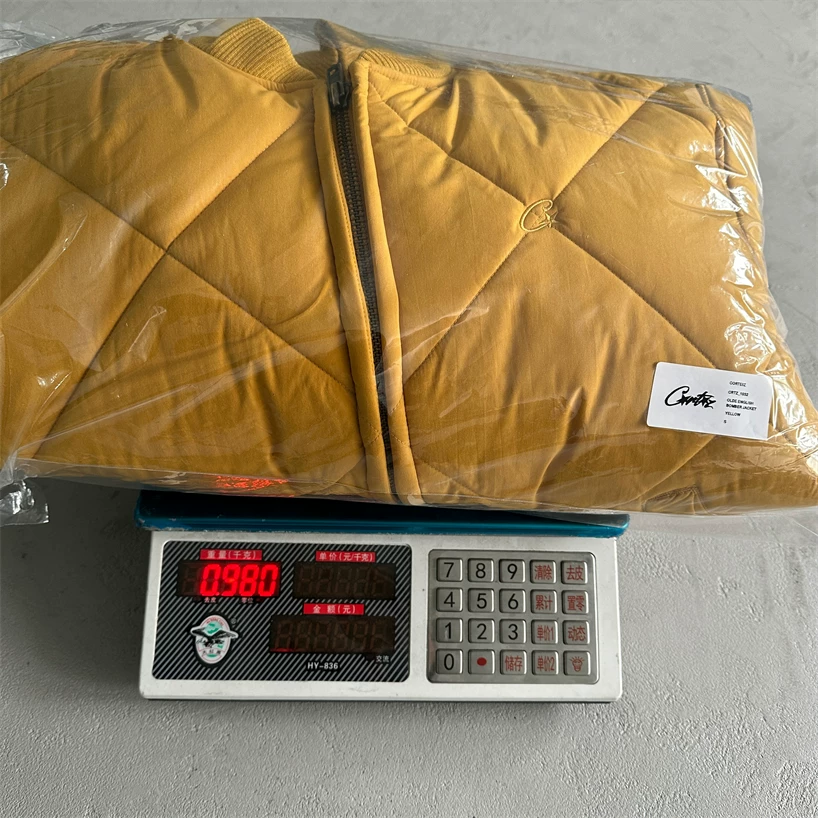 Corteiz Бомбер куртка новая мода Мужская нашивка Yellow CRTZ оригинальное качество куртка UK