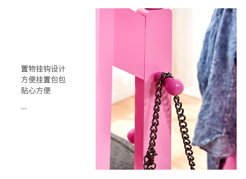 Gương thay đồ đơn giản gương dài toàn bộ gương sàn phòng ngủ gương xoay nữ phòng khách nhà lưu trữ phù hợp gương cung cấp đặc biệt - Gương gương đứng có đèn