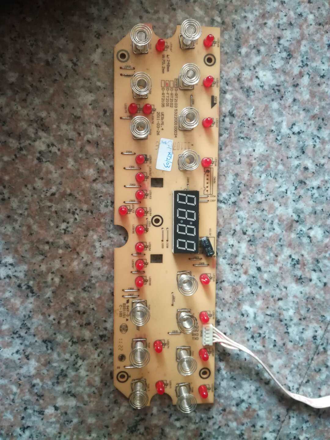 Beauty C21-RT2103 RT2109 2130 RT2109 FT2101 touch pad 5 pin D-RT2103 D-FT2101