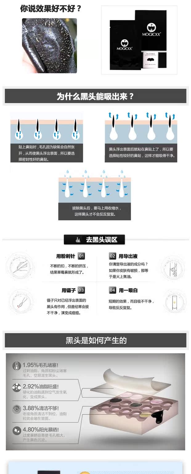 Meijue Men to Blackhead Set Thu nhỏ lỗ chân lông rách mũi phim T chăm sóc mụn trứng cá đặc biệt bộ sản phẩm chăm sóc da mặt cho nữ