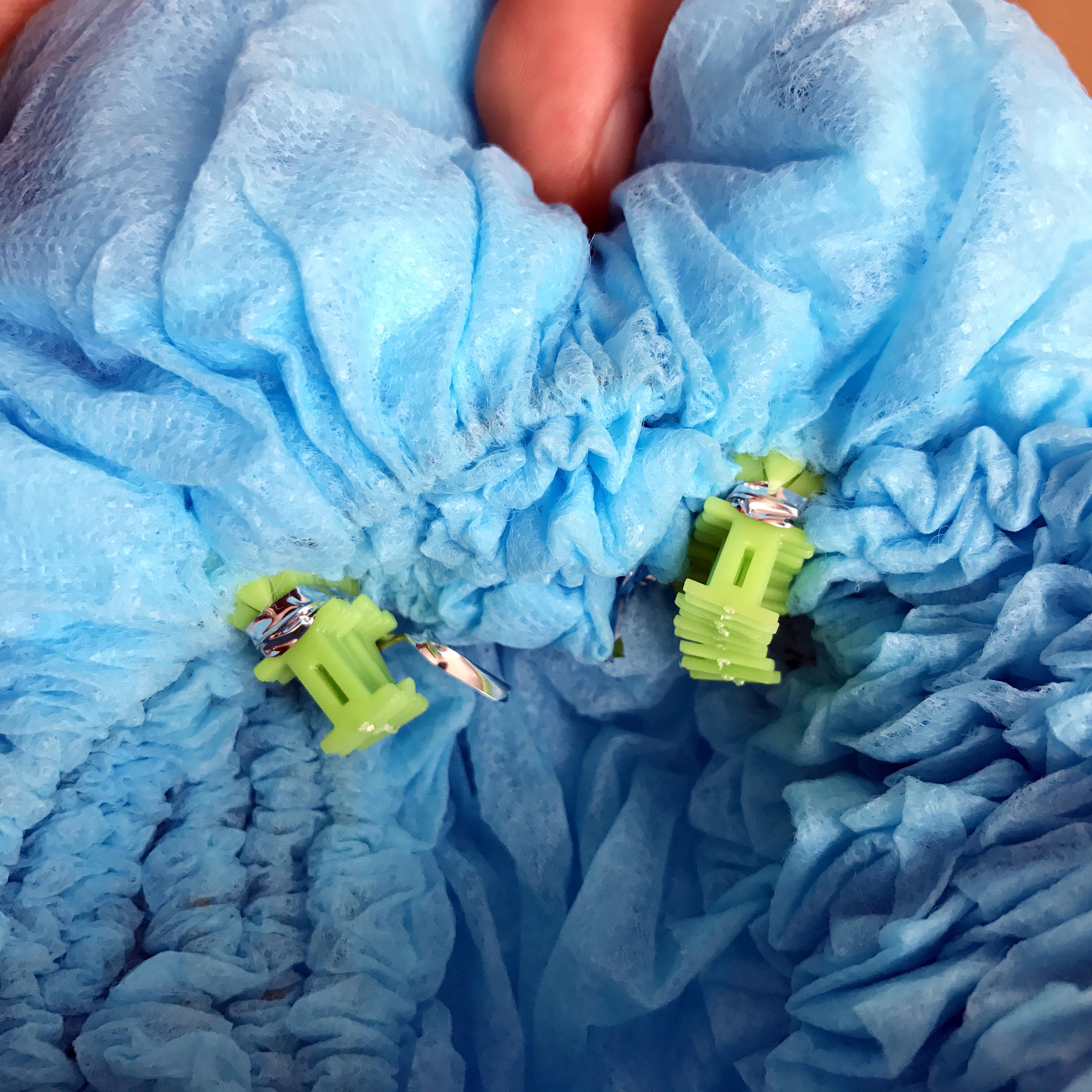 T-button non-woven shoe cover special for shoe cover machine T-button non-woven shoe cover thickened shoe cover