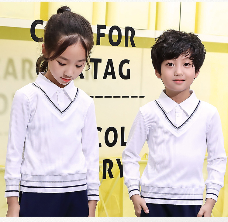 Quần áo mẫu giáo mùa xuân và mùa thu tải Đại học Anh gió giả áo hai mảnh đáy đồng phục trường tiểu học nhóm dịch vụ mua hàng tùy chỉnh đồng phục dành cho học sinh tiểu học và trung học