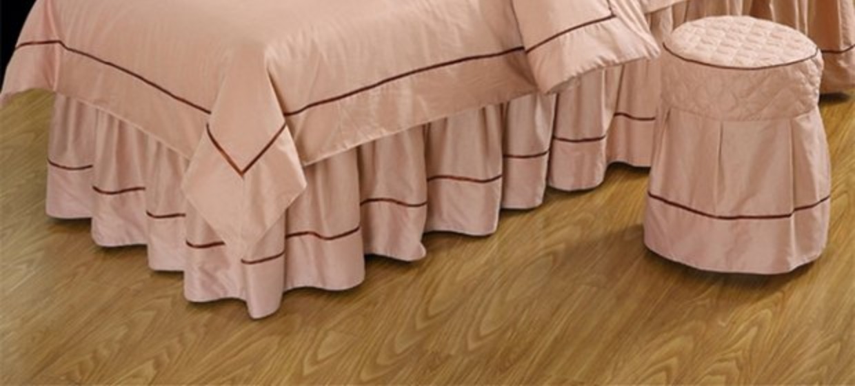 Cao cấp cotton làm đẹp châu Âu trải giường 100% cotton đơn giản thẩm mỹ viện bốn mảnh massage vật lý trị liệu ga spa