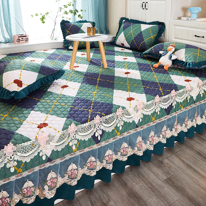 Tatami bed cover to be made custom size pure cotton kang cover mat fire-kang-bed cover full cotton linen large-bed cover cushion