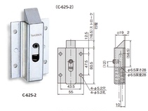  TAKIGEN TAKIGEN Spring lock C-625-1 C-625-2