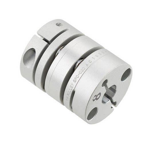 Sanmu Puli aluminum alloy double diaphragm coupling SFC-035DA2-12B-14B
