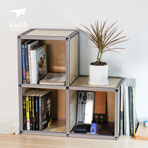 Desktop DIY storage cabinet simple bookcase locker