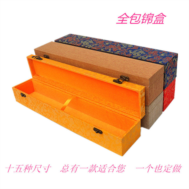 Zizhu Xuan gift box calligraphy and painting brocade box calligraphy and painting box scroll collection storage box packaging box custom custom factory direct sales