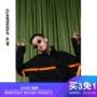 Ẩn trong thành phố thương hiệu hip hop quốc gia túi lớn mũ trùm đầu lỏng lẻo cộng với áo len cashmere nam và nữ với áo khoác cùng áo hoodie rộng