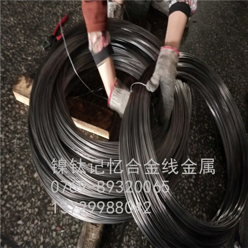 弯曲不变形 超弹合金丝 0.5 0.6 0.7mmMITI金属丝 1米也可以发货