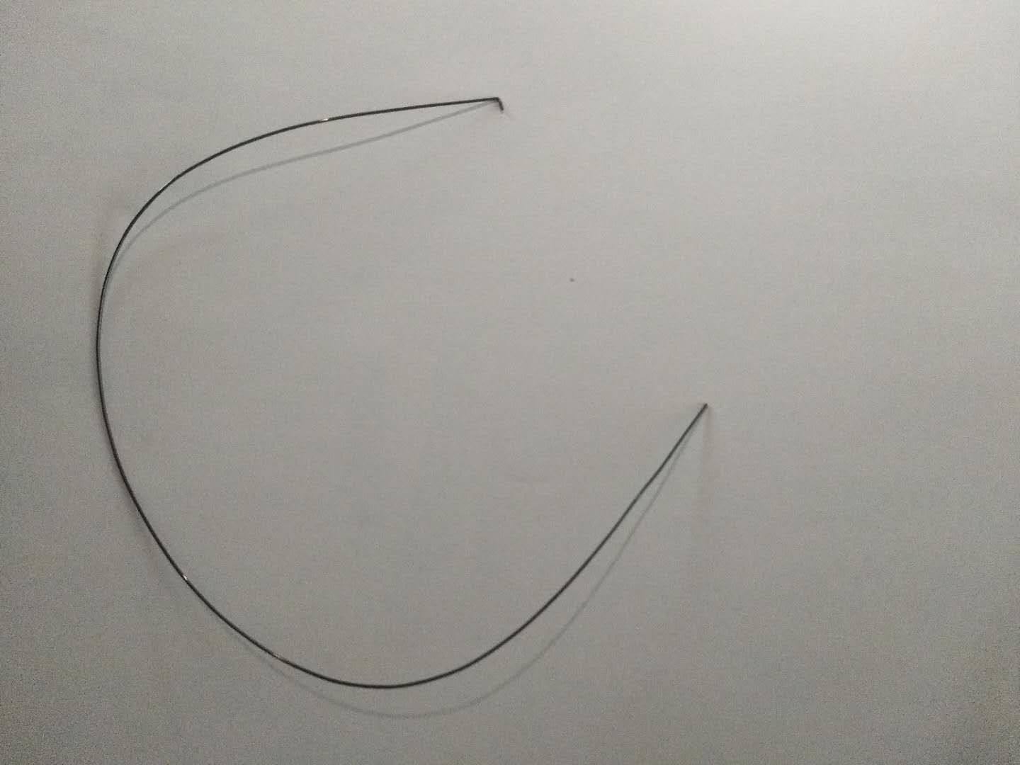厂销钛镍丝0.1mm、0.3mm、0.4mm等规格、记忆合金、精密配件专用