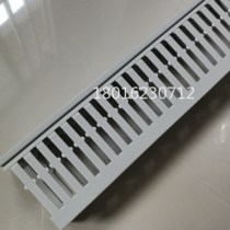 75*50 high temperature and low temperature PCABS low smoke halogen free wiring duct high-end subway wind energy nuclear power insulation wiring duct