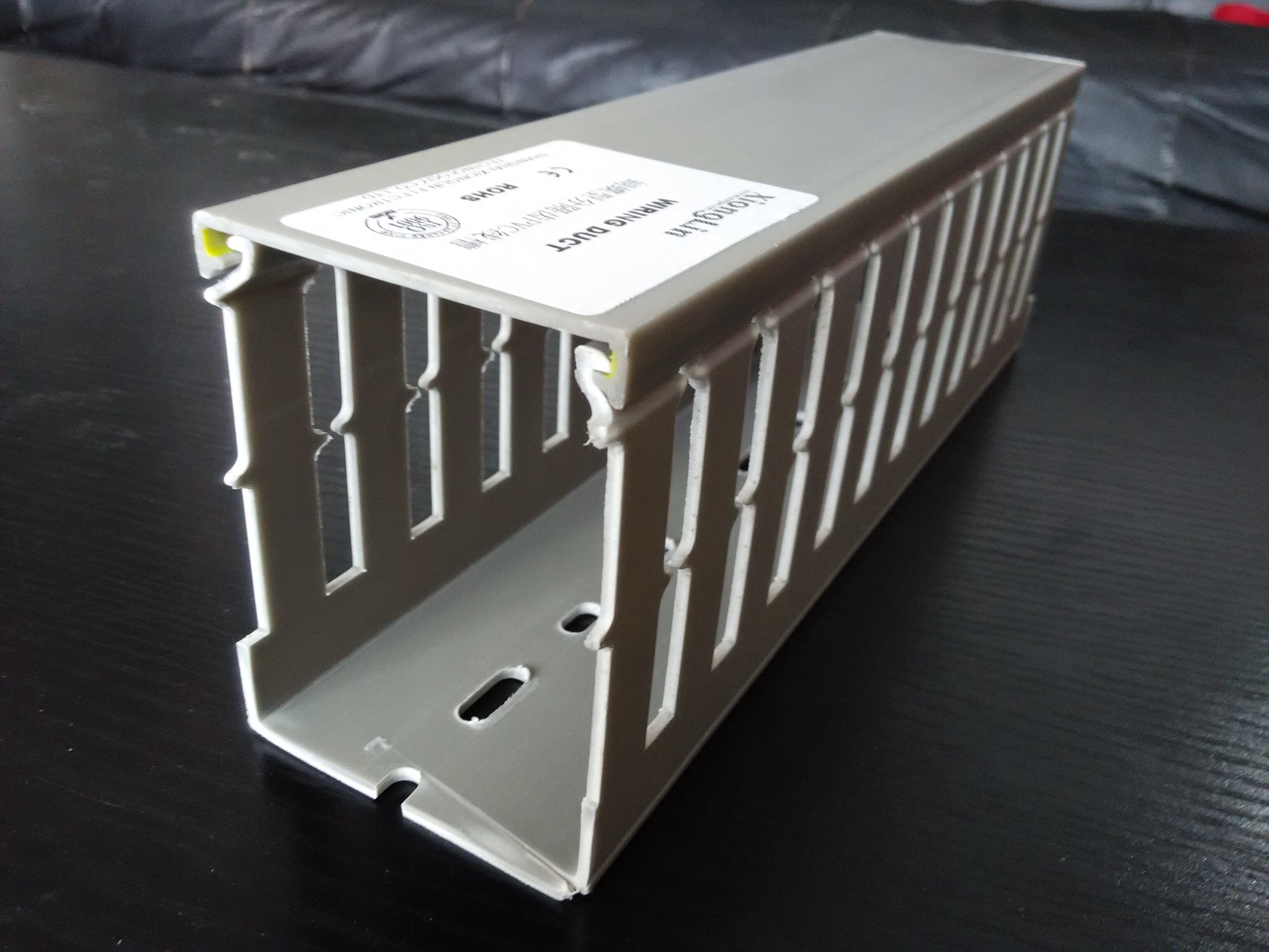 Separation tooth Butterfly tooth wiring slot Power distribution cabinet insulation wiring slot PVC row wiring slot 100H*35W