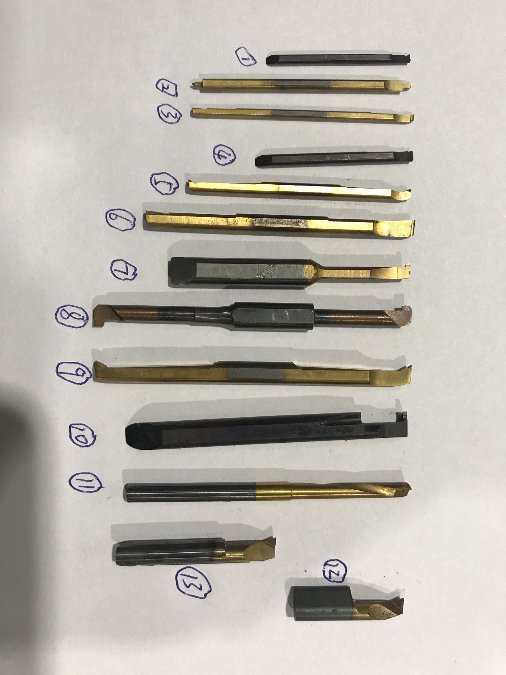 Imported inner hole small chamber knife boring cutter integral hard alloy