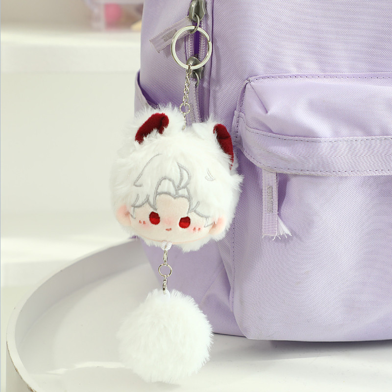 Love and Deepspace Fan-Made 3.15 in Pom-Pom Plush Charms