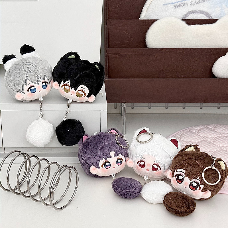 Love and Deepspace Fan-Made 3.15 in Tail-Pom Plush Charms