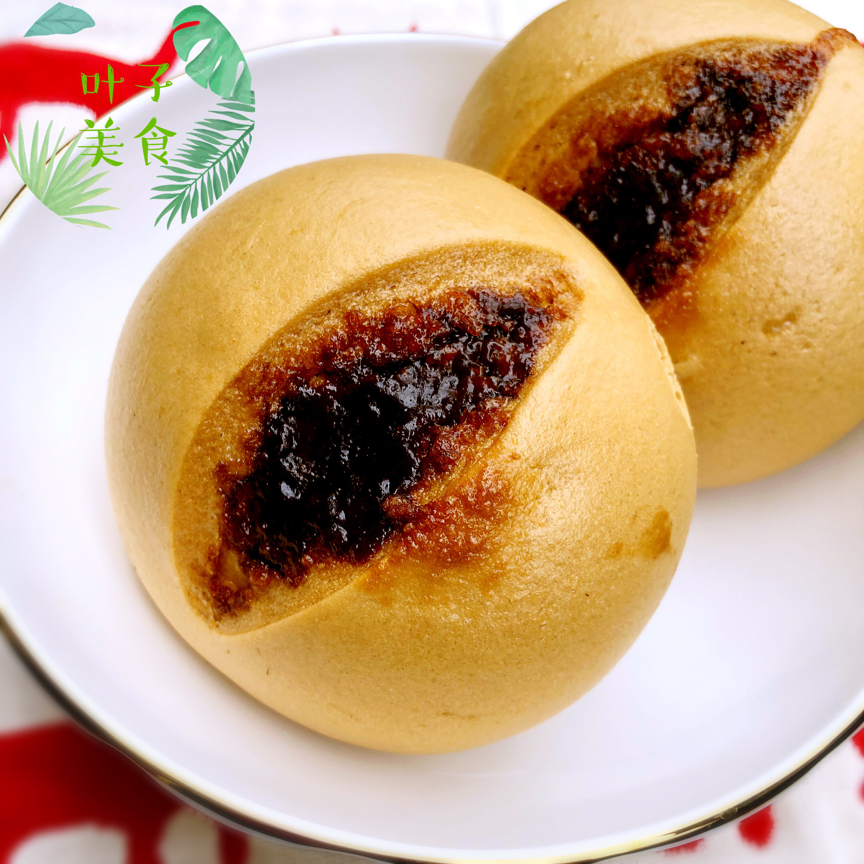 6 packs of brown sugar steamed buns, hair cakes, Zhejiang Taizhou Linhai Baishuiyang specialty handmade bulk traditional pastries