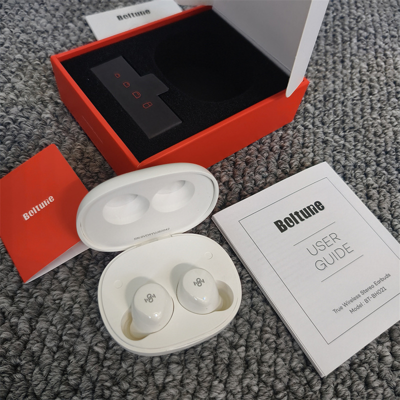 Boltune True Wireless Bluetooth Earphones with Ultra-Long Battery Life, Graphene High-Quality Sound, a Versatile Choice for Sports and Commuting