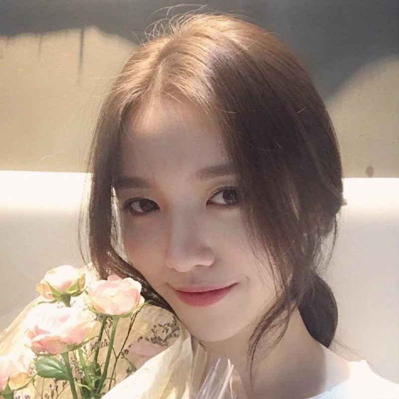 中分刘海片空气假发片假发女超薄隐形无痕斜刘海假发片侧分刘海片