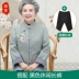 Bà mặc áo khoác mùa xuân và mùa thu nữ 60 tuổi 70 ông già mùa thu áo dài tay Tang phù hợp với người trung niên và phụ nữ già Quần áo bà già Phụ nữ cao cấp