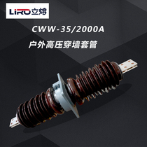 CWWB-35KV40 5 2000A3150A4000A Anti-fouling outdoor copper row CWB high voltage wall bushing
