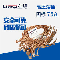 National standard RW12 outdoor dropout fuse special fuse-10KV buckle high voltage fuse 75A direct sales