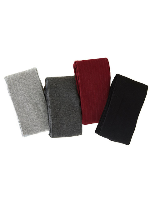 Vertical Striped Gray Leggings Spring and Autumn New Slimming Micro Pressure High Waisted Pantyhose Leggings