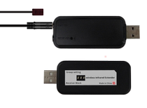 Wireless receiving host wiring-free wall remote control universal infrared extension cable