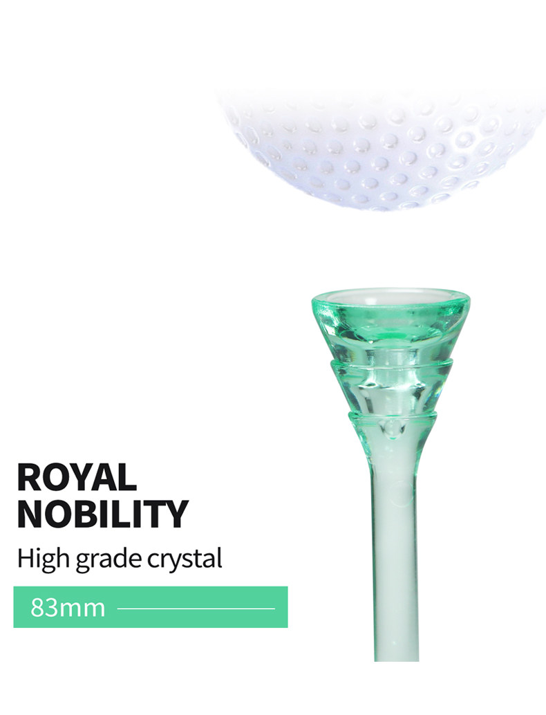 подставка для шара 新款黑tee30个 超细高尔夫球tee 限位高尔夫球钉 83mm黑色 OTHER