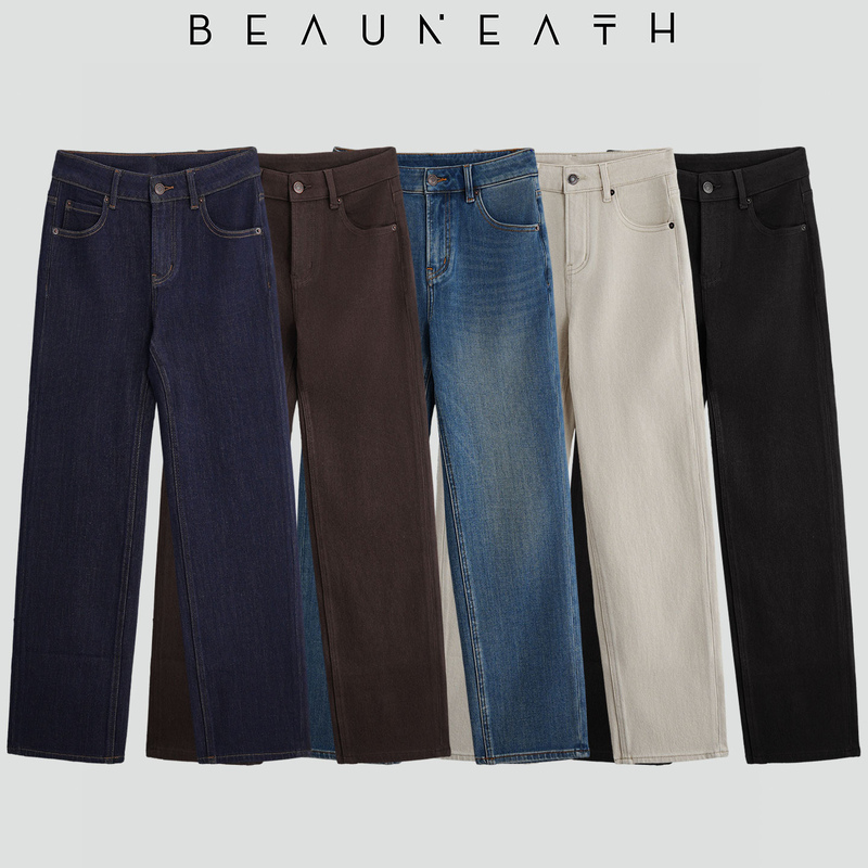 Elastic Lining [Stretchy Elastic] Makes All Outfits Easy to Match, Versatile Stretch Cigarette Pants, Slimming Jeans