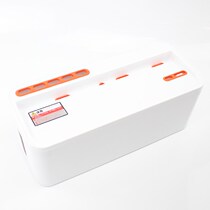 Power cord storage box computer cable collection box hub wire organizer wire plug socket finishing box is oversized