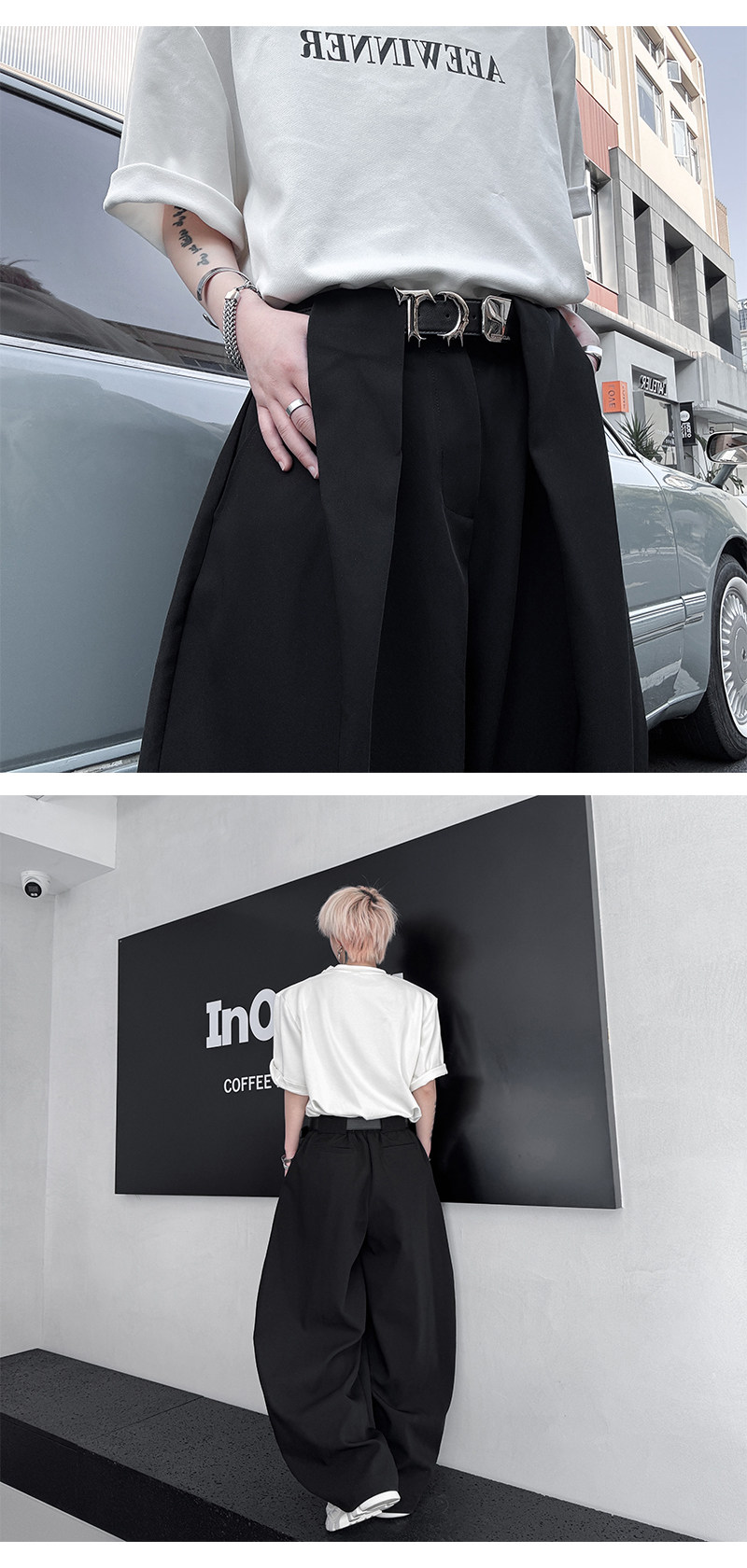 Брендовые штаны подходит для мужчин и женщин, свободный крой, популярно в интернете 