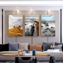 Living room modern three-piece light luxury dining room bedroom sofa background decorative painting Nordic abstract Chinese simple hanging painting