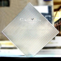 Crystal pattern three-dimensional embossed tempered glass-art glass-furniture partition screen Bathroom doors and windows-custom