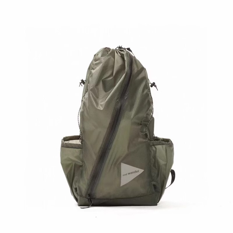 And Wander New Translucent 3m Reflective Waterproof Outdoor Backpack Men's and Women's Casual Storage Backpack