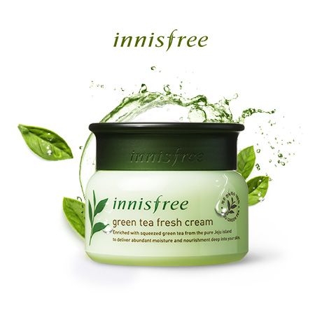 innisfree/悦诗风吟 绿茶精萃清润面霜50ml 清爽韩国官网直邮进口