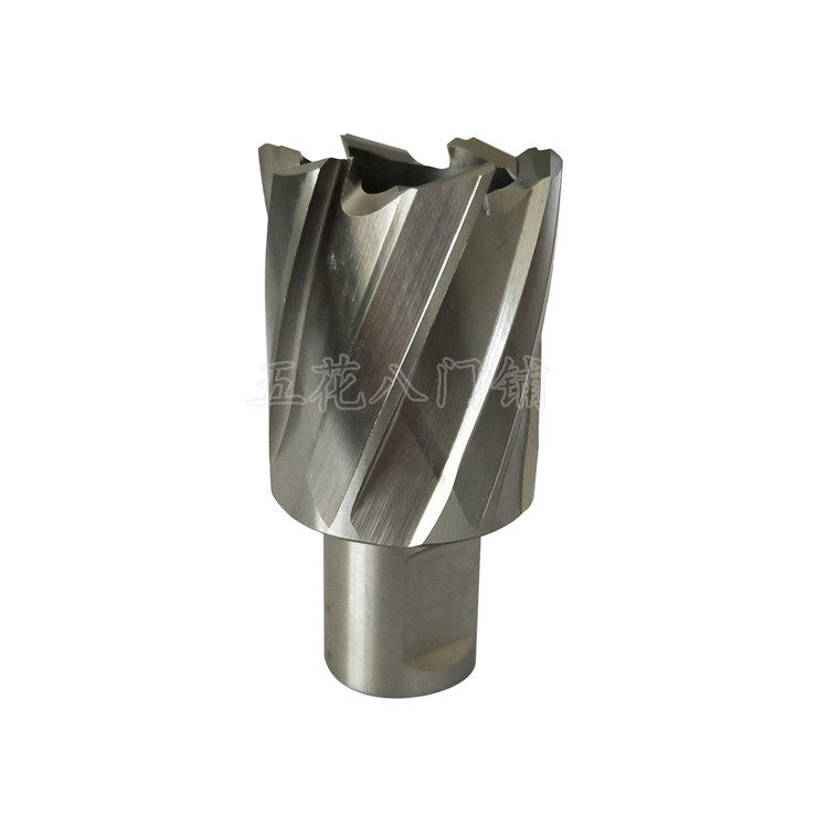 31mm high speed mesh steel rail hollow core drill with core drill bit