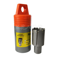 Stationway alloy steel drill bit 31mm rail air core drill bit Alloy drill bit coring bit