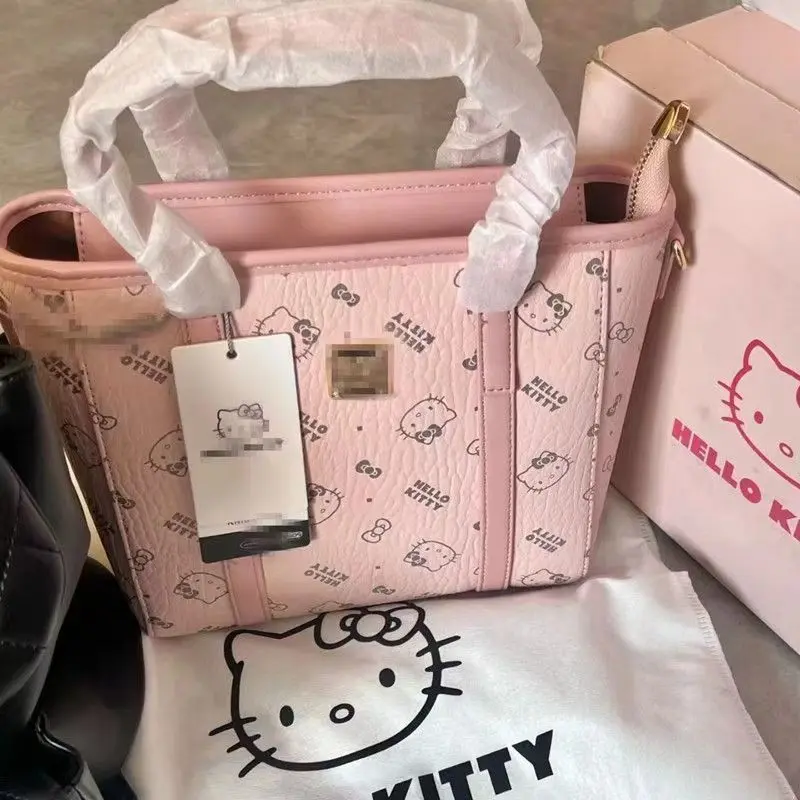 Портфель сумка-купол Hello kitty, классическая вместительная сумка