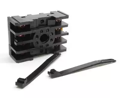 Relay Base PF-085A with adhesive hook supporting ST3P HHS5P AH2 3 C61F-GP eight foot base