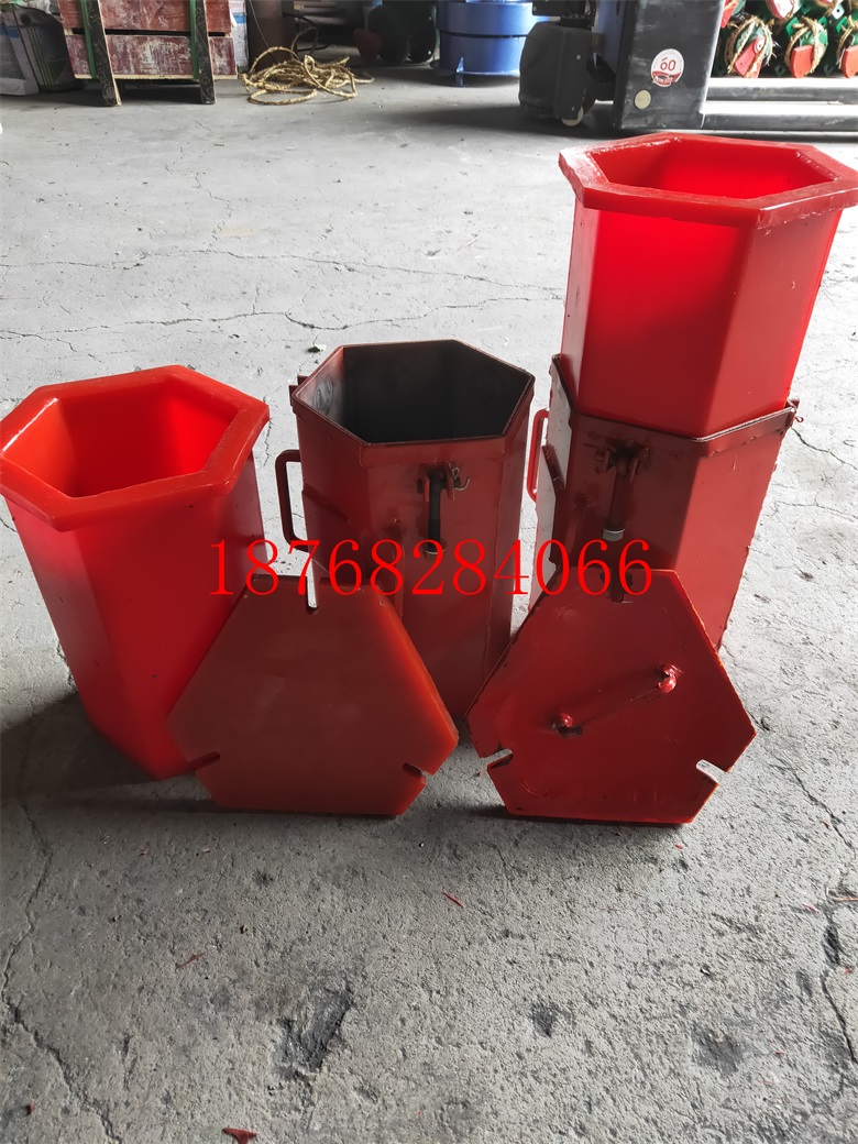 Hex drum 30 liter 36 liter centrifuge pu barrel rubber bucket small hexagonal barrel 3 spaced bucket 4 separate barrel polishing roll barrel