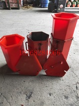 Hexagonal bucket 30 liters 36 liters centrifuge pu bucket Rubber bucket Small hexagonal bucket 3 separate bucket 4 separate bucket Polishing roller bucket