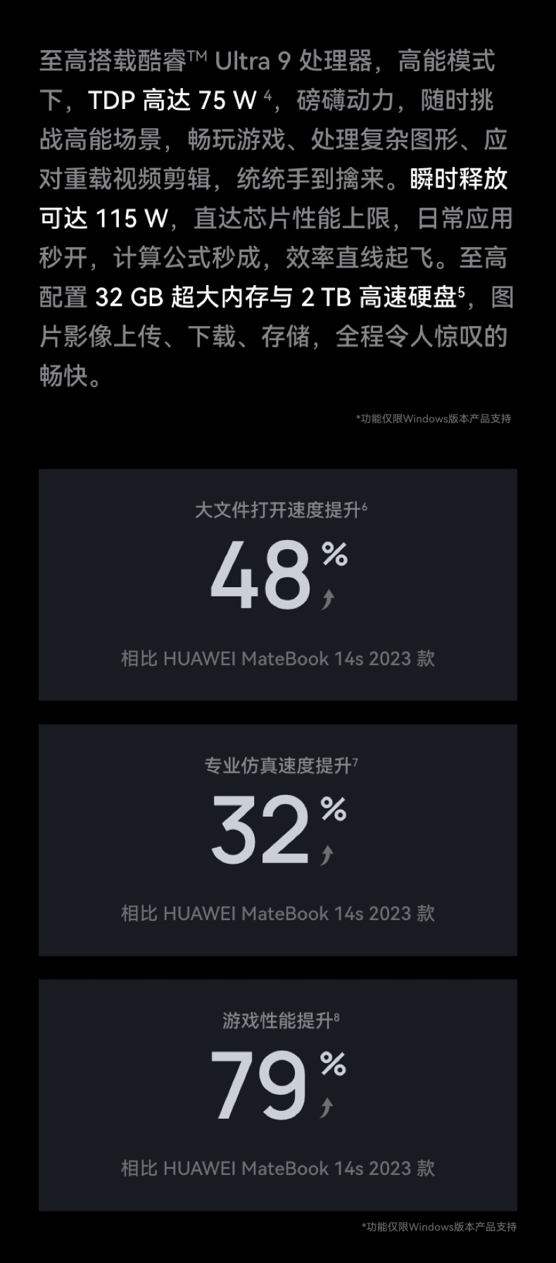 HUAWEI MateBook GT 14 Linux版 酷睿 Ultra 5 16GB 1TB 深空灰插图10