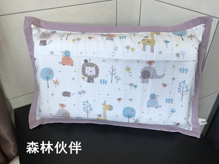 Bông gạc trẻ em hoạt hình gối gối cao su 30 * 50 Thái Lan dành cho người lớn gối 40x60cm gối hơi