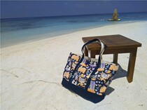 Hippo U home canvas bag womens single shoulder oblique cross Korean ins literary small fresh large capacity portable shopping bag