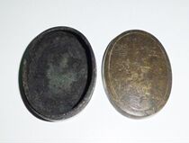 Wen House Sculptor Bronze Ink Cartridges Ancient Play With Nostalgic Bronze Ware Construction Effort to Learn Cultural Antiques Old Objects Hot Pin