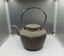 Old Tiliang tin pot ancient play with nostalgic hand tin ware burning tea water wine with antique old objects 1981 FURNISHING HOT PINS