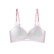 Catman Seamless Underwear Womens Small Breast Gathering Summer Thin Ice Silk Ultra-Thin Sexy Beautiful Back Bra 2024 New Style