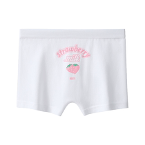 Catman girls underwear childrens pure cotton boxer non-clamped pp cotton baby girls shorts four corners for big children and little girls